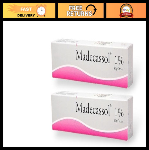 Madecassol cream 2 tubes - 1%,