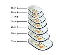 FALCON ENAMEL PIE DISH OBLONG