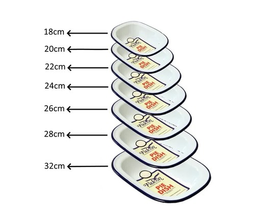 Falcon enamel pie dish - falcon,