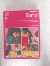 Sorry! Board Game Vintage