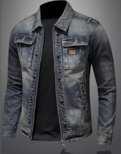 Men's Blue Denim Jean Jacket
