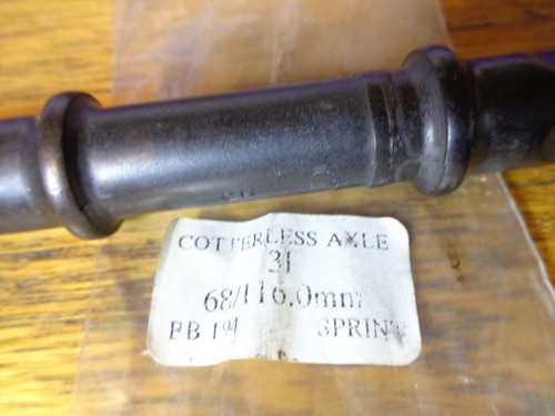 Cotterless square taper - 3l,
