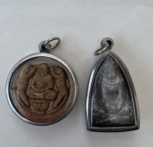 Thai buddha amulet pendant - amulet,