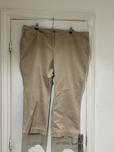 Lands end ladies beige chinos - ladies,