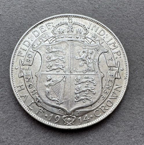 1914 half crown - 1914,
