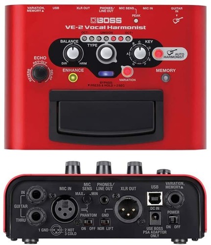 Boss vocal harmonist 2 - harmonist, ve-2
