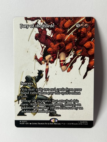 Fury the horde borderless - horde,