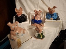 Nat West Piggy Banks Set of 5