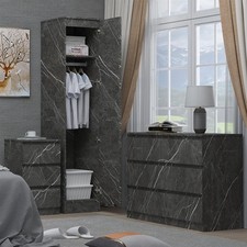 3PC Set Grey Marble -