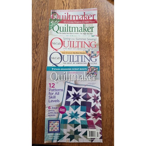 Lot quiltmaker mccalls - &,