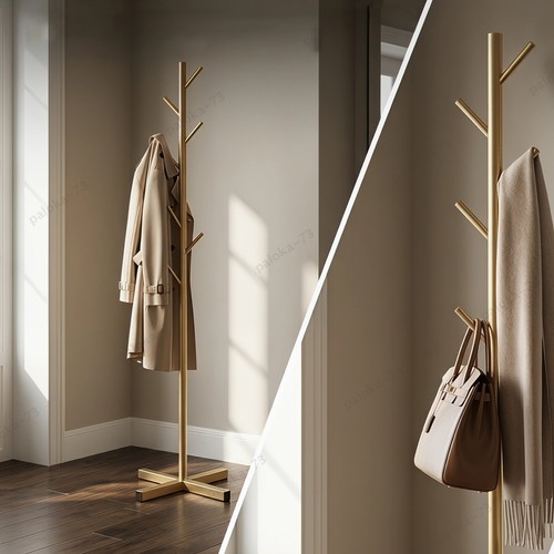Coat stand garment - coat, rack
