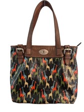 Fossil keyper giraffe print - keyper,