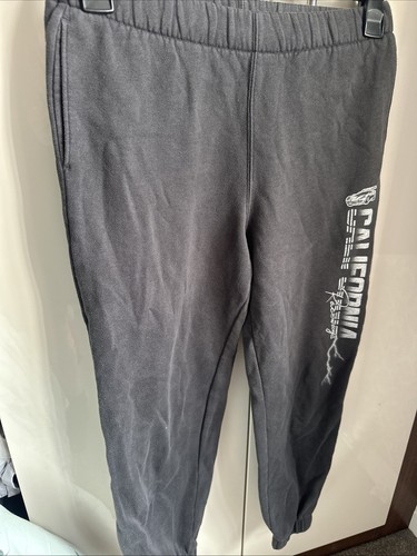 Hollister grey joggers - hollister, size