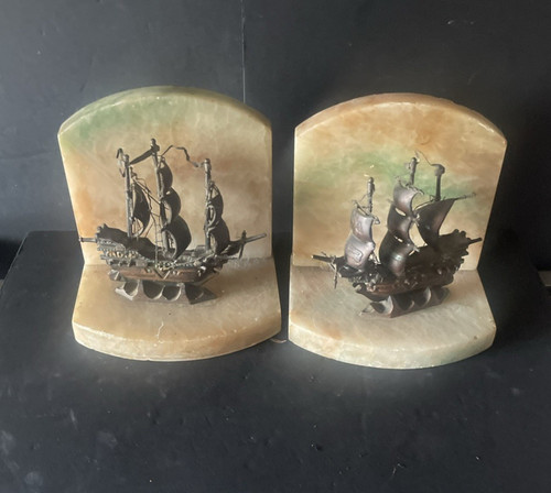 Vintage marble metal - vintage,