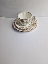 Bow Salisbury Fine Bone China Made in England Trio Cup Saucer T Plate