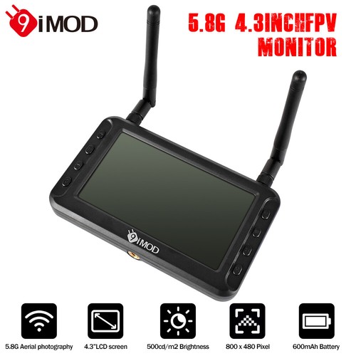 9imod 8g fpv monitor - 5.8g,