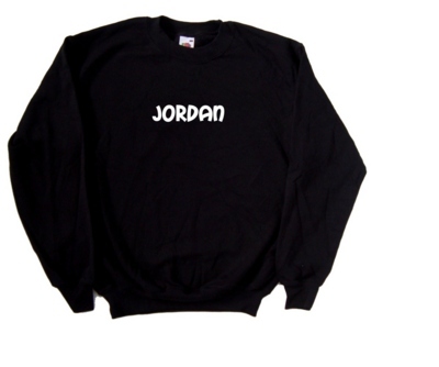 Jordan text sweatshirt - jordan,