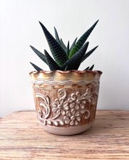 Vintage 1970s Brown Ceramic