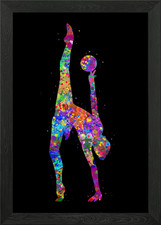 Rhythmic gymnastics ball