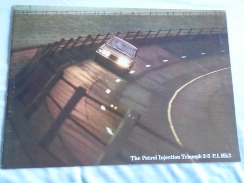 Triumph mk2 brochure - triumph, 2.5