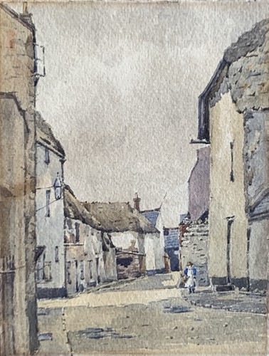 Sidmouth devon watercolour - sidmouth,,