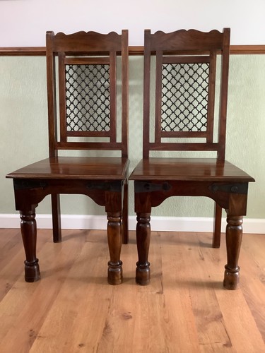 Set sheesham wood dining - 2,