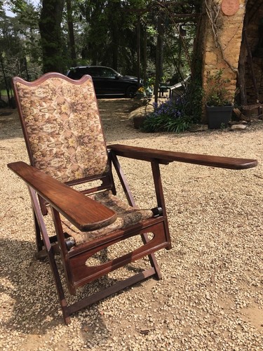 Antique plantation chair - chair, teak