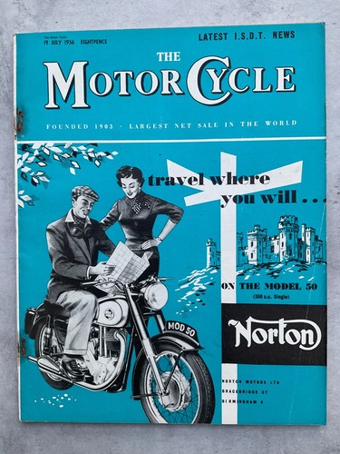The motor cycle magazine 19 - the,