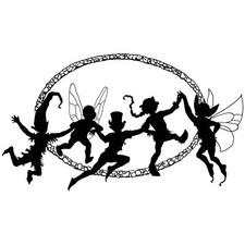 Looking Glass Elves - M W Tarrant Print