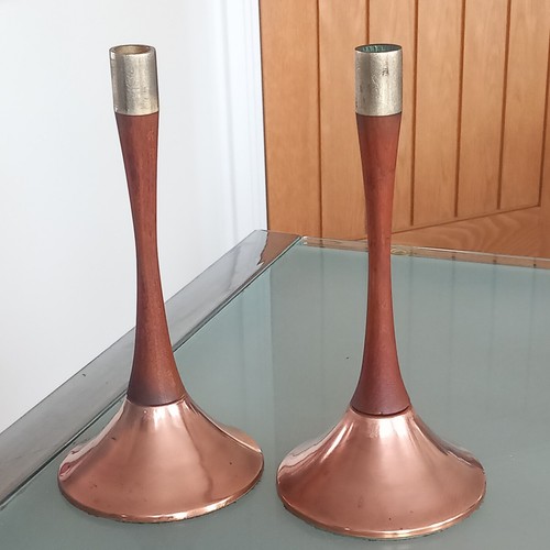 Pair mcm scandi teak - of,