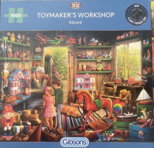 Gibsons 1000 piece toymakers - gibsons, 1000-piece