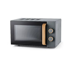 George Home GMM201WG-21 700w Manual Microwave Oven Scandi Collection 17L Grey