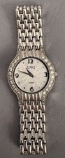 Diamonique Silver Ladies Watch