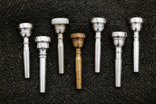 Set of 7 Trumpet Mouthpieces -