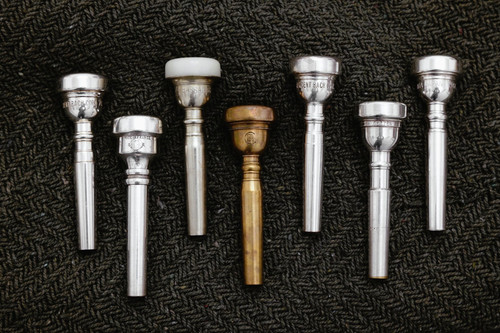 Set trumpet mouthpieces - of,