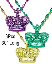 MARDI GRAS PARTY BEADS WITH