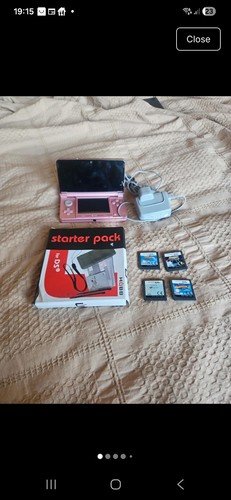 Nintendo 3ds pink - nintendo, with