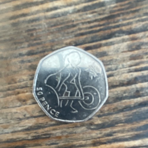 2011 olympic games 50p - 50p, fifty