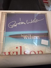 Brian Wilson Imagination Words Music 1998 US Promo Super Rare CD AUTOGRAPHED CD