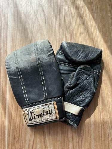 Winning boxing punching gloves - winning,