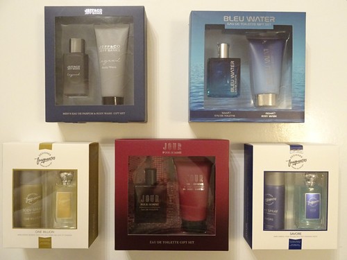 Mens gift set - mens, bleu