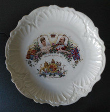 Edward VII & Queen Alexandra Coronation Plate, 1902 - 22.5 cm