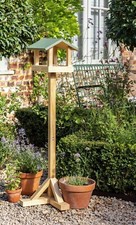 Habitat Wooden Bird Feeding Table | HEAVY DUTY Outdoor Bird Feeder Stand