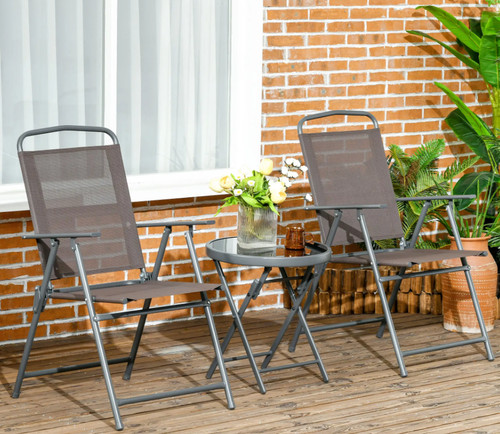 Garden bistro set folding - bistro,