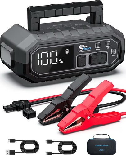 Portable 4000a car jump - 4000a,