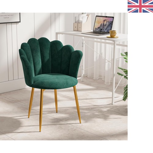 Velvet tubchair with - , gold