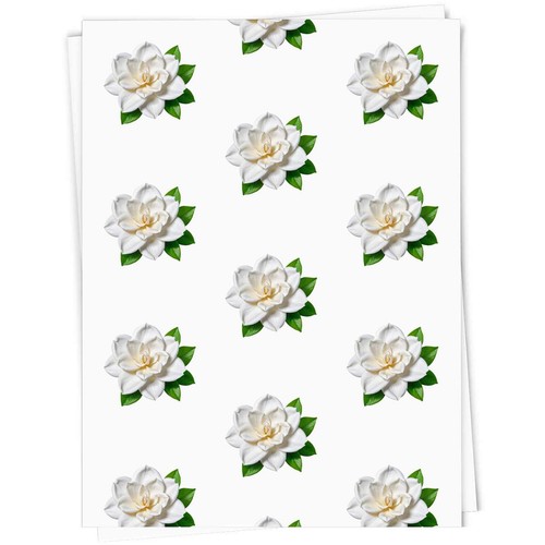Gardenia flower gift wrap - flower',