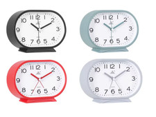 Oval Plastic Analogue Alarm