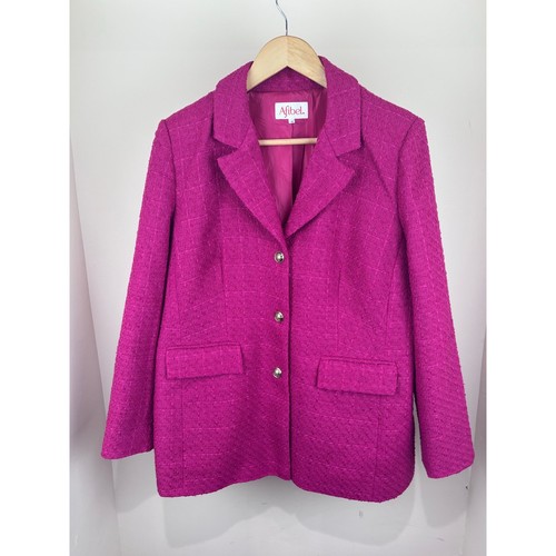 Afibel boucle textured jacket - boucle,