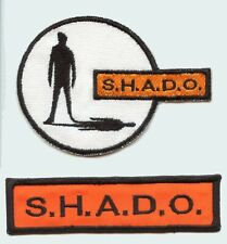 UFO SHADO - 2 Patch Set #1 - Gerry Anderson Ed Straker ITC - FREE P&P - UK
